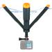 SOONSUN 4-in-1 Floating Selfie Stick for GoPro Hero 11, 10, 9, 8, 7, 6, 5, 4, 3 Session, Fusion, DJI OSMO, Insta360 - Use as Floating Tripod, Waterproof Extension Monopod Pole, Hand Grip, Tripod Stand Yellow