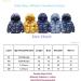 Boys Toddler Winter Coat | Lightweight Hooded Windproof Jacket | Warm Puffer Coat with Fashion Pattern | Waterproof Outfits | 3-4 Years - Buy Online on GoSupps.com