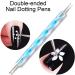 Nail Art Design Professional Paint Kit - 20 Piece Set with UV Gel Nail Polish Brushes and Nail Art Paint Dot Pens - Buy Online on GoSupps.com