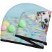 Funny Dalmatian Puppy Hair Towel Wrap | Quick-Dry Hair Turban | Best Hair Drying Towel with Button for Efficient Use - Buy Online on GoSupps.com