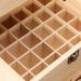 Buy Wosume Wooden Essential Oils Storage Container - 59 Compartment Organizer for Aromatherapy | Durable & Ideal for 5ml 10ml 15ml 30ml Bottles - Buy Online on GoSupps.com