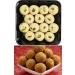 2 Different Types Of Delicious Indian Traditional Sweets For Raksha Bandhan Marriage Diwali Holi Ganesh Chaturthi Festival Treat For Family & Friends (2 375g Each) (Motichoor Laddu & Besan Ladoo) - Buy Online on GoSupps.com