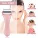 Pink Stainless Steel Ice Roller for Face & Eye - Pain Relief, Migraine, Puffiness - Cold Facial Roller for Redness, Headaches - Skincare Massager - Buy Online on GoSupps.com