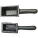 20oz & 40oz Gold Bar Loaf Cast Iron Ingot Mold for Scrap Gold Copper Aluminum - Buy Online on GoSupps.com