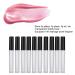 High-Quality Refillable Lip Gloss Tubes - 10 x 2.5ml DIY Black & Pink Containers | Empty Lip Balm Bottles for Makeup - Buy Online on GoSupps.com