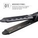 Buy Ceramic Tourmaline Ionic Flat Iron Hair Straightener - Dual Use Wet & Dry Adjustable Temperature for All Hair Types - International Shipping Available - Buy Online on GoSupps.com