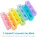 BUG HULL Large 3 Times a Day Pill Organizer - Weekly Medicine Box for Vitamins and Supplements - Buy Online on GoSupps.com