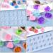 Milisten Resin Jewelry Molds - 2 Silicone Earring Molds for DIY Earring Making and Crafting with Resin, Chocolate, Soap - Handmade Earrings and Keychain Charms - Buy Online on GoSupps.com