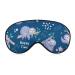 Tropical Sloths Sleep Mask Eye Cover for Sleeping Blindfold with Adjustable Strap Blocks Light Night Travel Nap for Men Women