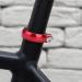Bicycle Quick Release Seat Post Clamp 27.2mm Red | Aluminum Alloy Bolt Lock - Buy Online on GoSupps.com