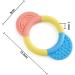 Hape E0026 Teething Ring - Safe Rice-Based Teething Aid | Multi-Colour | International Shipping Available - Buy Online on GoSupps.com