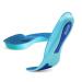 Plantar Fasciitis Insoles Cushioned Arch Support Insoles Foot Arch Supports Shoe Inserts Memory Foam Shoe Inserts for Men (5-5 1/2) | Women (7-7 1/2) Blue MEN (5-5 1/2) | WOMEN (7-7 1/2)