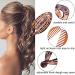 Banana Hair Clips Vintage Clincher Combs Tool Set Lazy comb hair banana Grips Fishtail Ponytail(4 pcs) - Buy Online on GoSupps.com
