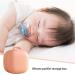 Anulely Portable Silicone Pacifier Cover - Ideal Pacifier Holder for Outdoor Walks | Durable & Travel-Friendly - Buy Online on GoSupps.com