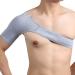 2 PACK Sports Shoulder Brace for Men and Women Support and Compression Sleeve for Torn Rotator Cuff Tendonitis Dislocation Adjustable Shoulder Wrap for Men and Women Grey XL