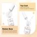 Nicedeco Nail Gel Polish Base and Top Coat Set - 2x15ML Clear No Wipe UV/LED Long-Lasting Glossy Shine Finish for DIY Nail Art - Buy Online on GoSupps.com
