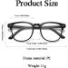 Buy Supoetry Anti-Blue Light Glasses - 2 Pcs with Leather Cases | Eye Protection & Fatigue Relief - Buy Online on GoSupps.com