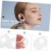 NOLITOY Comfortable Earphone Ear Tip Accessories | Non-Slip Over-Ear Headphones | White Silicone Caps for Earbuds | 2 Pairs Ideal Alternative - Buy Online on GoSupps.com