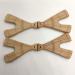 10pcs Cartoon Wood Tower Pendant | Natural Animal Shape Beech Wooden Handmade | DIY Beading Necklace Pendant - Buy Online on GoSupps.com