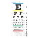 Eye Chart Upgraded Snellen Eye Chart for Eye Exams 20 Feet 22x11 Inches Plastic Low Vision Eye Charts Wall Chart with Metal Eyelet for Kids Gifts Wall Decoration (20 Feet Test Distance)