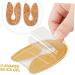 Buy Gatuida 4 Pairs Transparent Heel Pad Man Pu Insole - Ultimate Comfort & Support for All Footwear | International Shipping Available - Buy Online on GoSupps.com