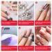 Yagoyan Nail Rhinestones Set - 1870 Flatback Crystal AB Gems + 60 Multi Shape 3D Glass Jewels - Nail Bling Diamonds for Nails with Accessories - Buy Online on GoSupps.com