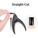 JeoPoom Professional Nail Clipper Acrylic Tips Cutter - Black | Manicure Pedicure Trimmer Tool - Buy Online on GoSupps.com