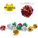 Bestsupplier 25 Pack Crinkle Balls Cat Toys - Mylar Crinkle Balls for Cats - Random Color Pack - Buy Online on GoSupps.com