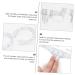 FRCOLOR 30 Pcs Eyebrow Design Ruler Clear Stickers Eyebrow Measuring Tool Eyebrow Beauty Ruler Disposable 1 count (Pack of 1) Whitex3pcs - Buy Online on GoSupps.com