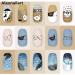 Alexnailart Nail Art Stamping Plates Elegant Animal & Ocean Wave Patterns for DIY Manicure Design | FA062 - Buy Online on GoSupps.com