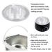 Waxing Kit Wax Warmer with 6 Beads and Accessories - At Home Hair Removal for Body, Face, and Eyebrows - Painless and Easy to Use - Black - Buy Online on GoSupps.com