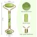 Shop 100% Birmania Jade Roller & Gua Sha Tools - Certified Facial Massage for Glowing Skin | Best Skincare Routine Essentials - Buy Online on GoSupps.com