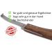 AMKA PRO Narrow Hoof Knife - Right Cutting Carbon Steel with Ergonomic Handle | Ideal for International Shipping - Buy Online on GoSupps.com