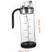 Zerodeko 3 Pcs Oil Can Condiment Container Bottle Stainless Steel Containers Olive Oil Dispenser Automatic Oil Container Olive Oil Bottle Seasoning Bottle Refueling Bottle Glass Leakproof 22X7CMx3pcs Blackx3pcs - Buy Online on GoSupps.com