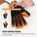 Finger Hand Function Rehabilitation Gloves Hand Stroke Recovery Equipment 3 Temperature and 9 Levels of Strength Adjustable for Stroke Hemiplegia and Poor Finger Mobility Patients - Buy Online on GoSupps.com