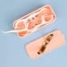 Portable Dental Floss Donors | Refillable Automatic Dental Floss Organizer - Family & Travel (Black + Pink) | 12 Floss Refills Included - Buy Online on GoSupps.com