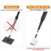 Hygger 6-in-1 Spring Version Replacement Cleaning Kit - 2 Flat Sponges, Angle Sponge, Razor Scraper (HG816) - Buy Online on GoSupps.com