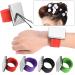 Filfeel Magnetic Wrist Band Hairpin Holder - Black Hair Clip Collector for Hairdressing - Buy Online on GoSupps.com