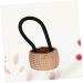 FRCOLOR Punk Hair Tie Hair Elastics Hair Band Large Ponytail Holders Hair Ties for Women Elastic Hair Ties for Lady Women Girls Headwear for Women Ponytail Cuff Headgear Miss Rhinestones - Buy Online on GoSupps.com