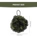 Beaupretty 4pcs Bath Ball Set | Exfoliating Loofah & Shower Pouf | Black Bathing Scrubber for Soft Foam Bubbles | Ideal for Body Cleaning - Buy Online on GoSupps.com