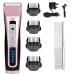 Dog Grooming Clippers Cordless 3 Speed Professional Electric Pet Hair Grooming Clippers Kit Low Noise Pet Clippers Rechargeable Dog Cat Shaver Pet Hair Trimmer for Thick Coats Small Dog All Pets