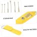 Hemoton Silicone Ear Picking Tool Set - Earwax Cleaner & Remover - 3 Golden Pieces - 11.5X2.7X1cmx3pcs - Buy Online on GoSupps.com
