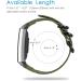 Fintie Band Compatible with Fitbit Charge 2  Soft Woven Nylon Sport Replacement Strap Wrist Bands Compatible with Fitbit Charge 2 HR Smart Fitness Tracker Olive - Buy Online on GoSupps.com