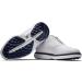 FootJoy Men's Fj Traditions Spikeless Golf Shoe - 44 EU Wide - White/Navy - Best for Comfort & Performance - Buy Online on GoSupps.com