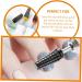 Ipetboom Black Ceramic Nail Polishing Head Manicure Art Drill Bits Nail Drill Bit Nail Polish Grinding Head Nail Bits for Nail Drill Braiding Toy Tool Short Hair Women's Ceramics - Buy Online on GoSupps.com