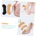 FRCOLOR 4 Pairs Butterfly High Heel Cushions - Self-Adhesive Silicone Shoe Inserts for Women - Comfortable Heel Grips & Liners (10x4CM - Buy Online on GoSupps.com