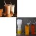 100PCS Flexible Drinking Straws 9" x 0.2"Plastic Straws Disposable Plastic Drinking Straws Disposable Stir Sticks Bendable Straws for Home Parties Bar Beverage Shops - Buy Online on GoSupps.com