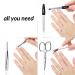 Buy marQus 3-Piece Travel Manicure Set - Solingen Nail Care Scissors & File | Perfect for On-The-Go Grooming - Buy Online on GoSupps.com
