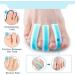 8 PCS Soft Breathable Toe Separator Cushions for Toe Alignment and Pain Relief - Buy Online on GoSupps.com