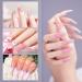 Poly Gel Nail Kit with Lamp - 10 Colours for Quick Nail Extension | Easy DIY Poly Gel Builder Kit for Beginners | French Ombre Nails Art with Slip Solution Forms in Various Colors - Buy Online on GoSupps.com